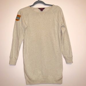 Pullover sweater dress